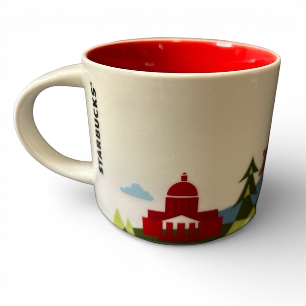 2017 Starbucks Washington You Are Here Mug 14oz - Picture 3 of 6